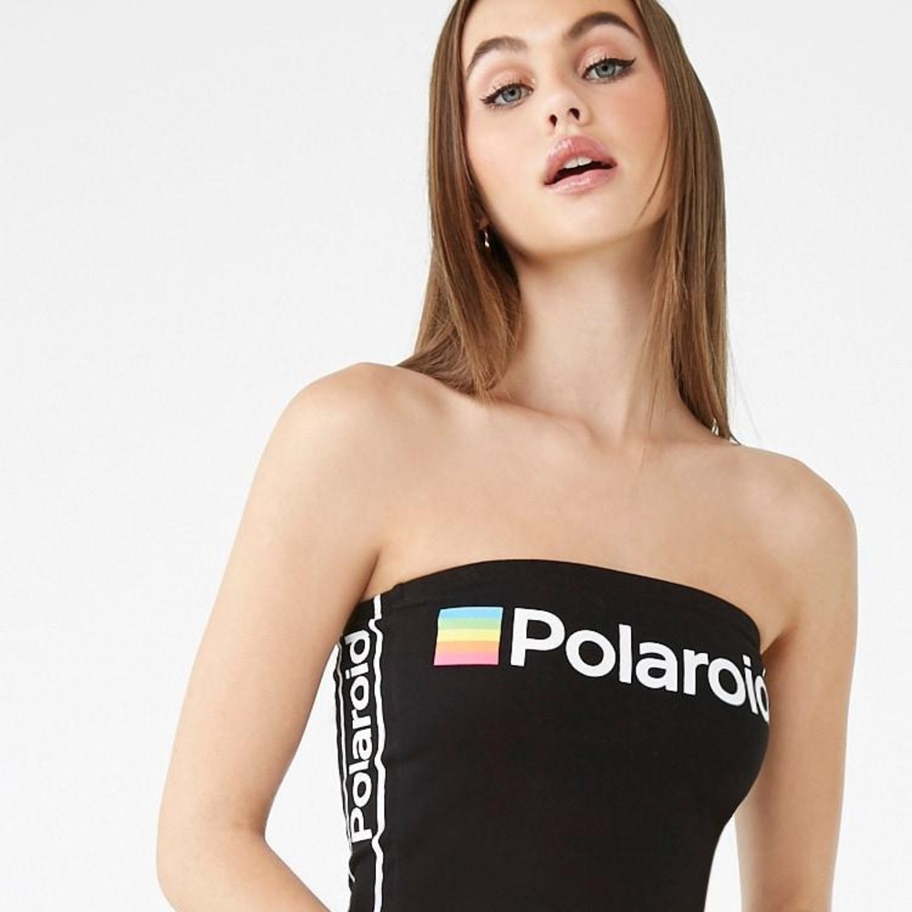 Polaroid tube top